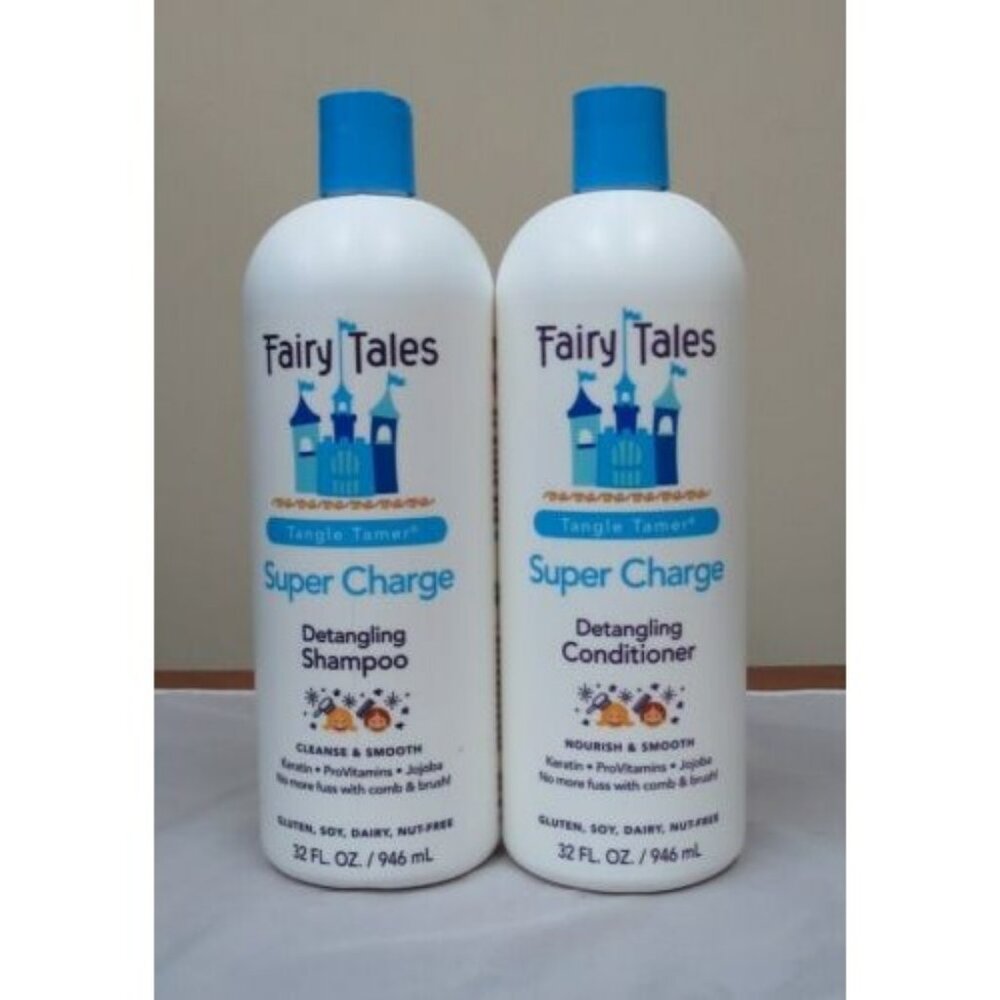Fairy Tales Super Charge Detangling shampoo & Conditioner 32 oz Duo